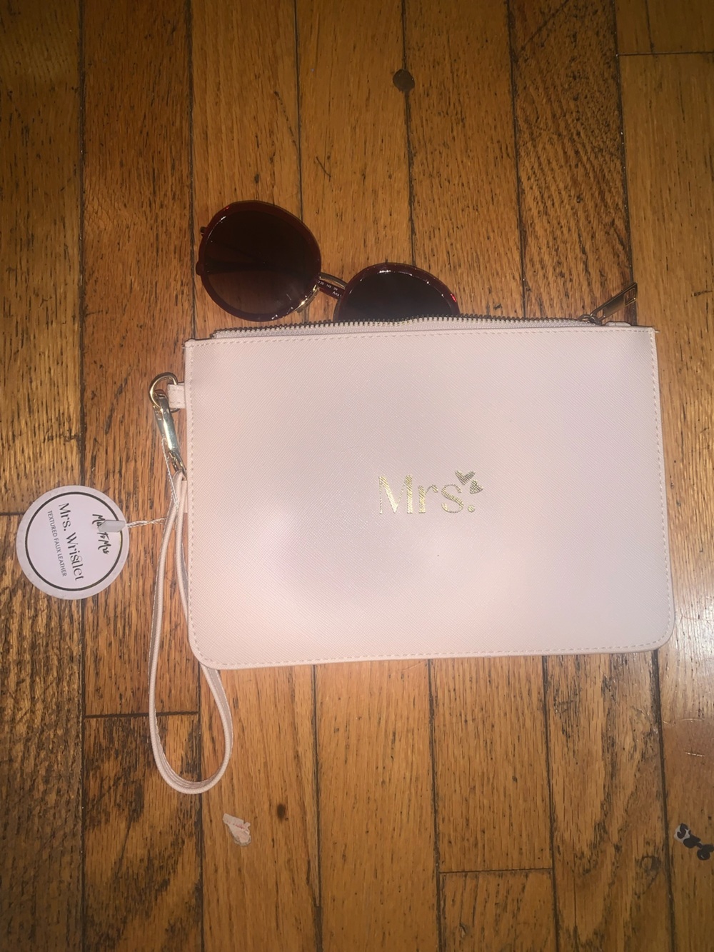 Mrs wristlet and HA sunglasses